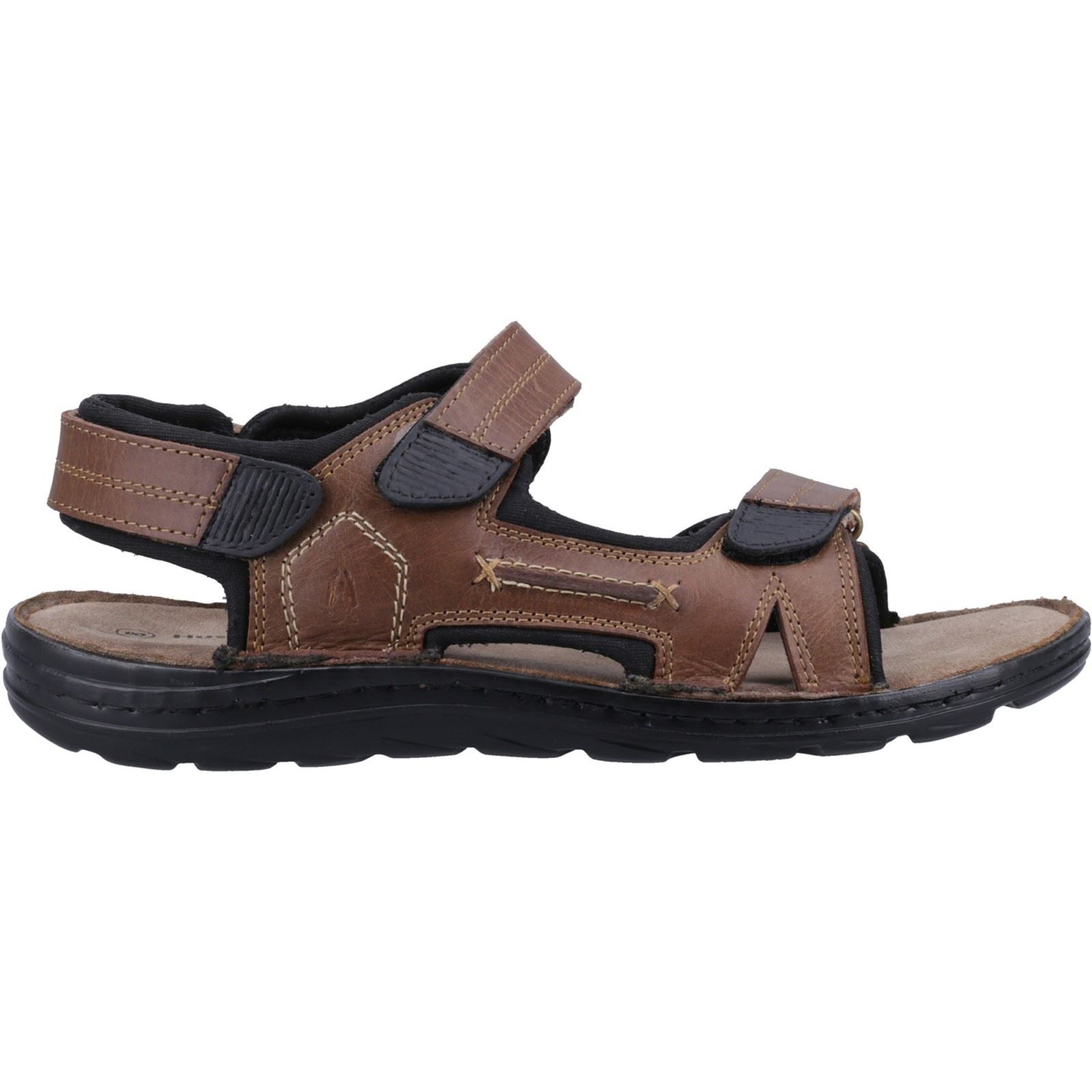 Hush Puppies Alistair Herren Sandalen Aus Braunem Leder