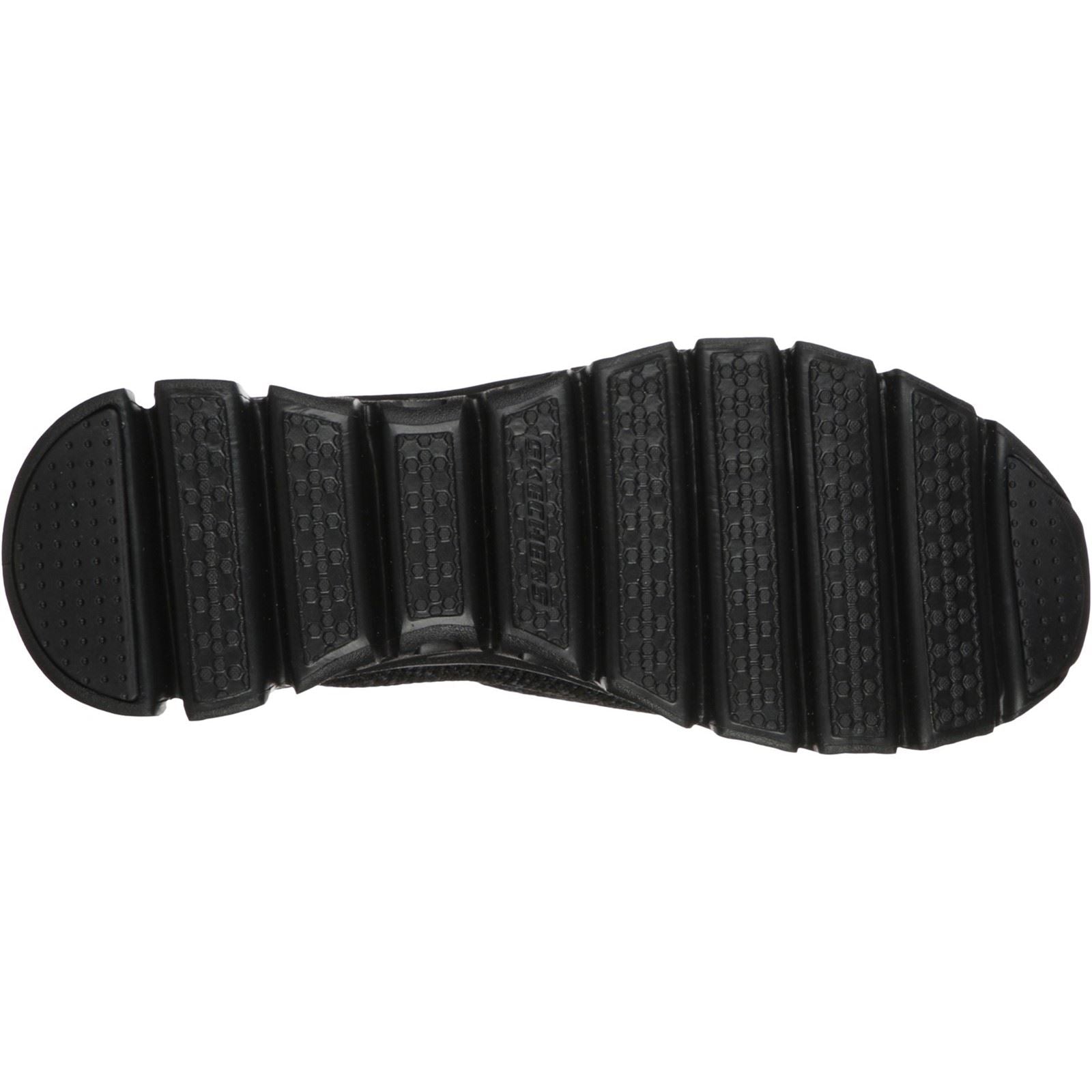 Skechers Glide Step Textile Damen-Sneaker In Schwarz