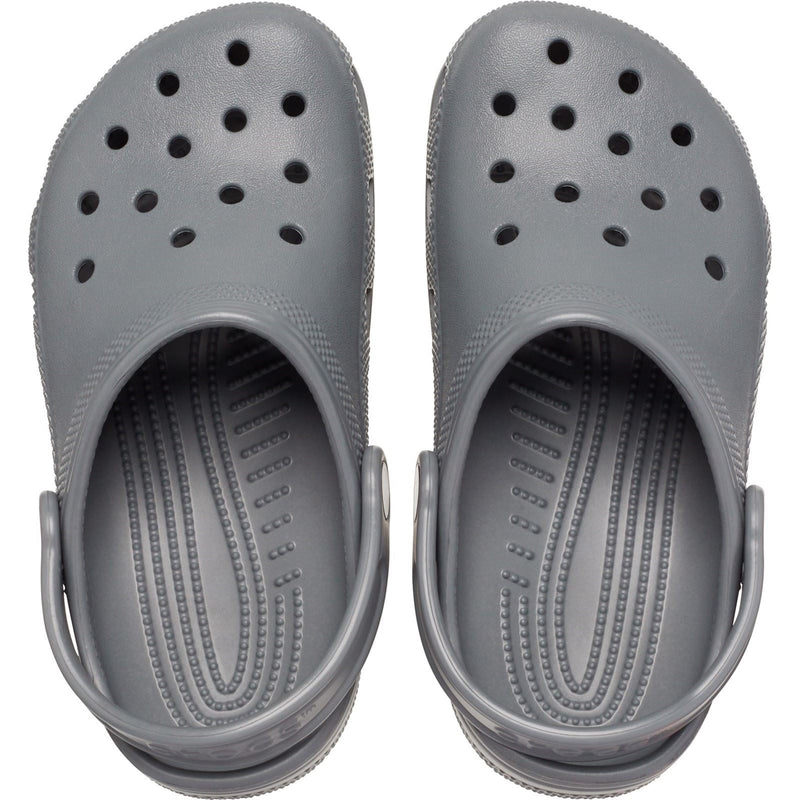 Crocs Kids' Classic Thermoplastische Hellgraue Slipper