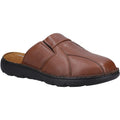 Hush Puppies Carson Herren Pantoletten Aus Braunem Leder