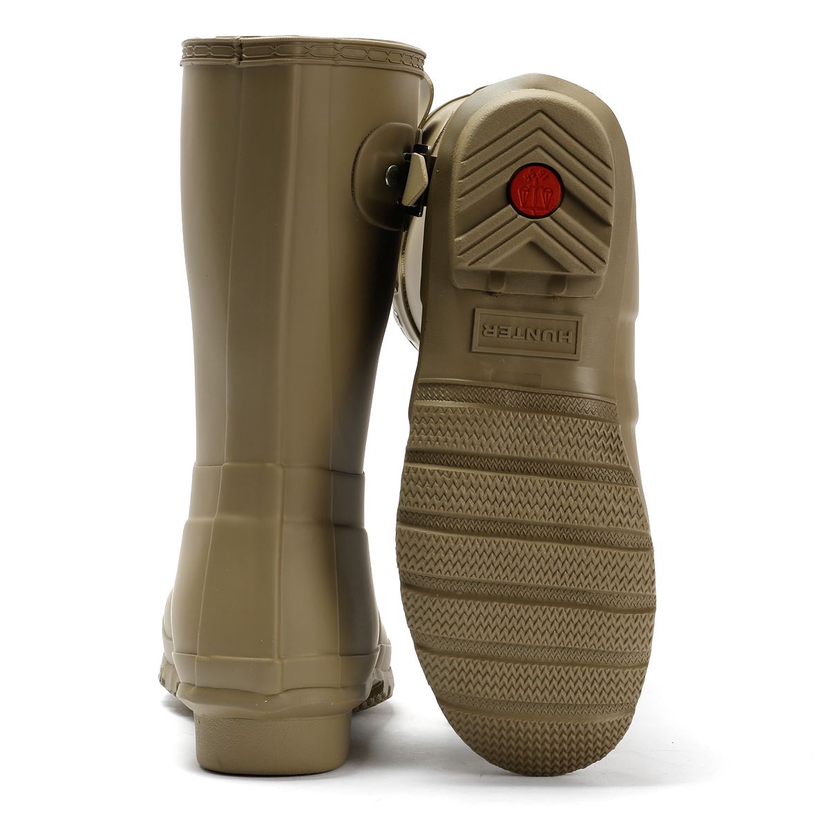 Hunter Original Short Gummi Damen Braune Gummistiefel