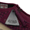 Clarks Originals Wallabee Damen Lila Textilschuhe