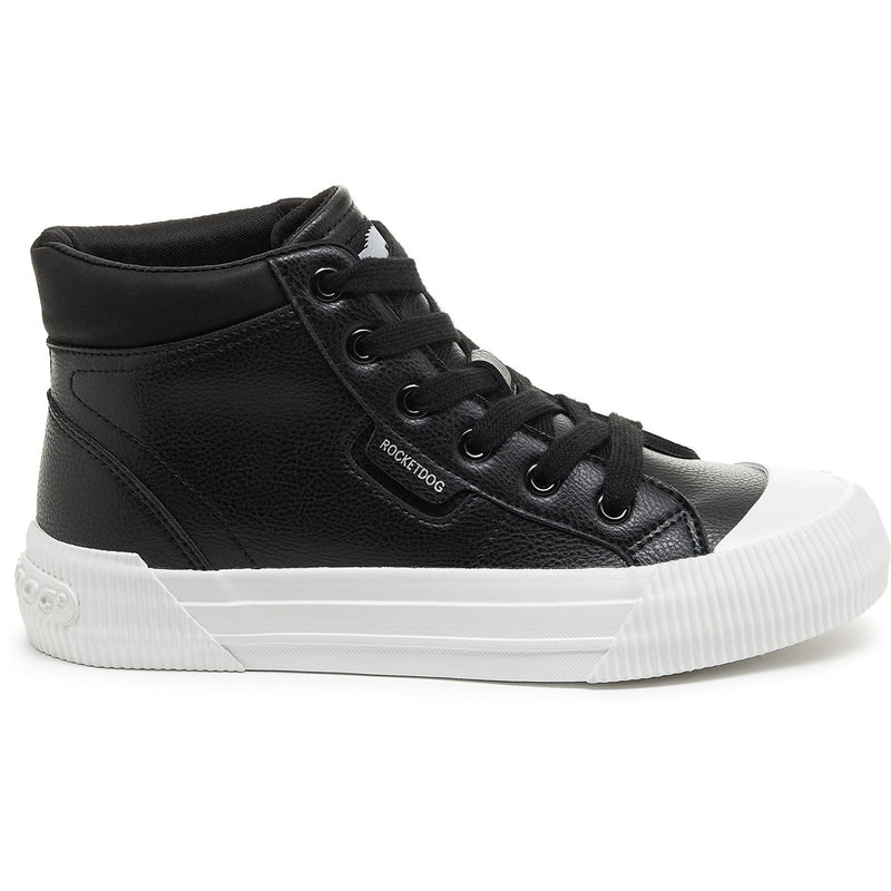 Rocket Dog Cheery Hi Damen-Sneakers In Schwarz