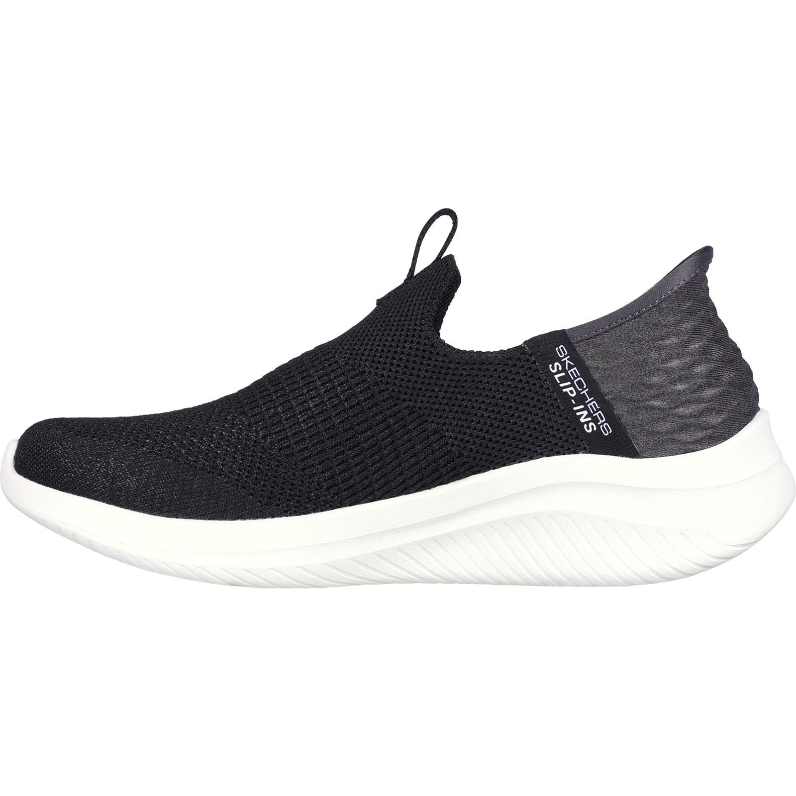 Skechers Ultra Flex 3.0 - Smooth Step Textile Damen-Sneaker In Schwarz