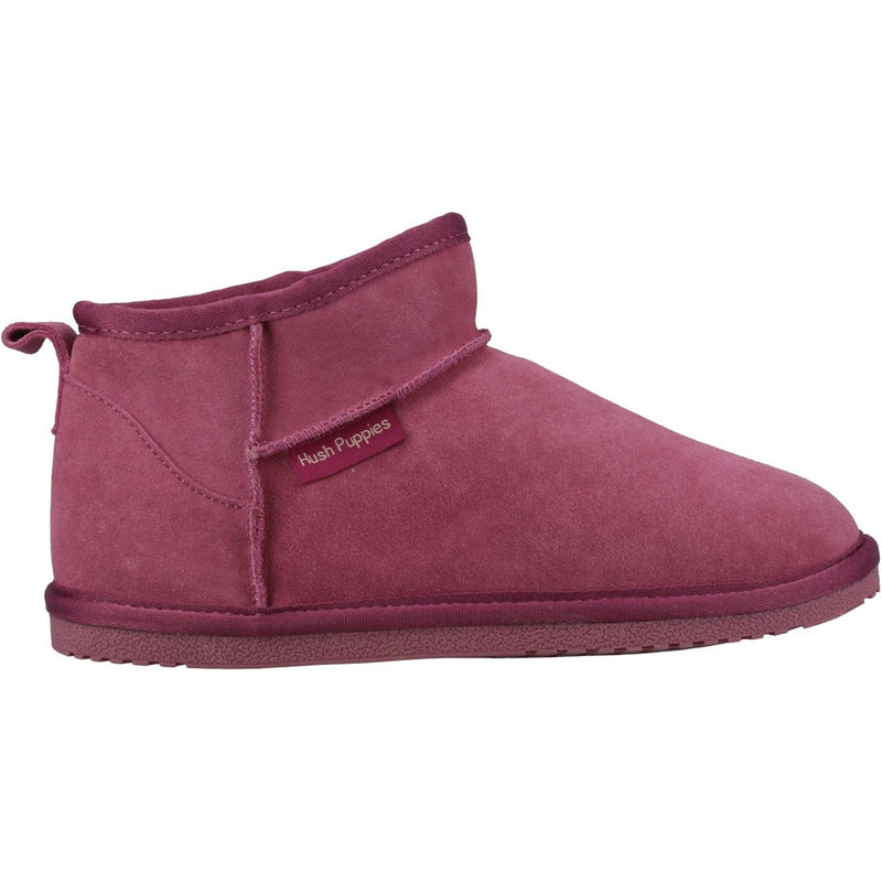 Hush Puppies Ashanti Wildleder Damen Rosa Hausschuhe