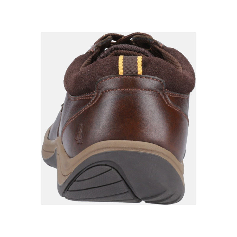 Hush Puppies Derek Herren Kaffeebraune Lederschnürschuhe