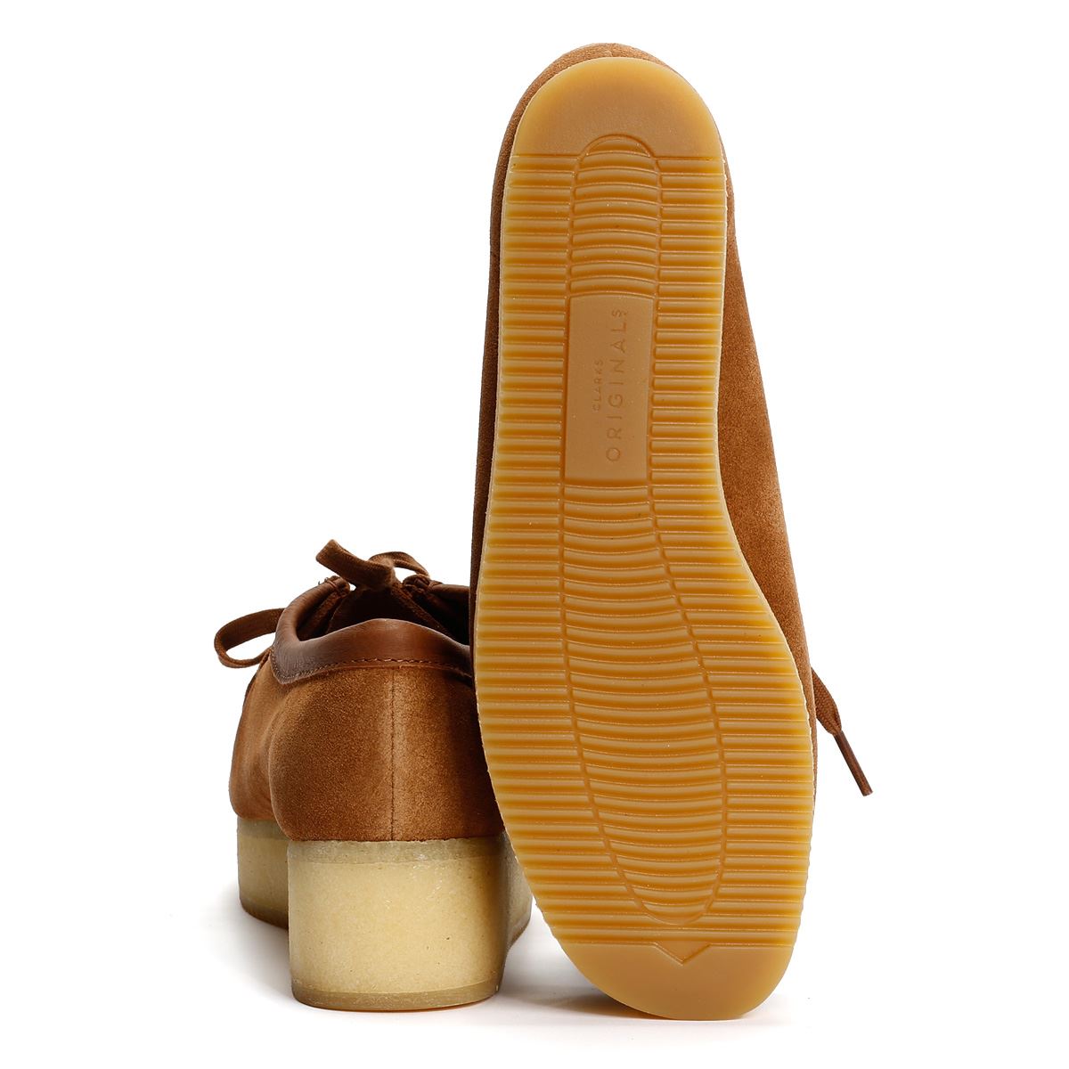 Clarks Originals Wallacraft Bee Damen Wildleder Schuhe In Braun