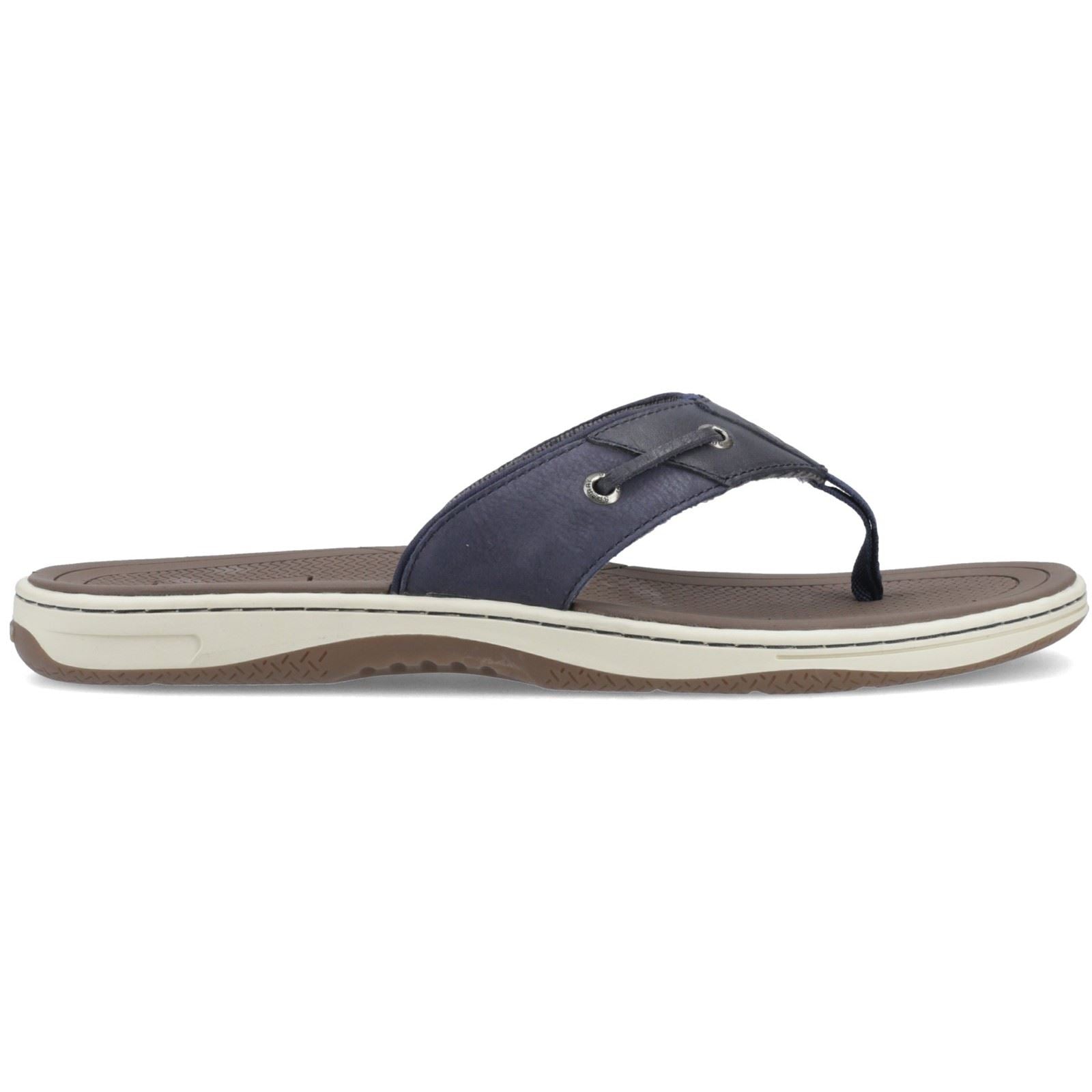 Sperry Baitfish Leder Herren Marine Sandalen