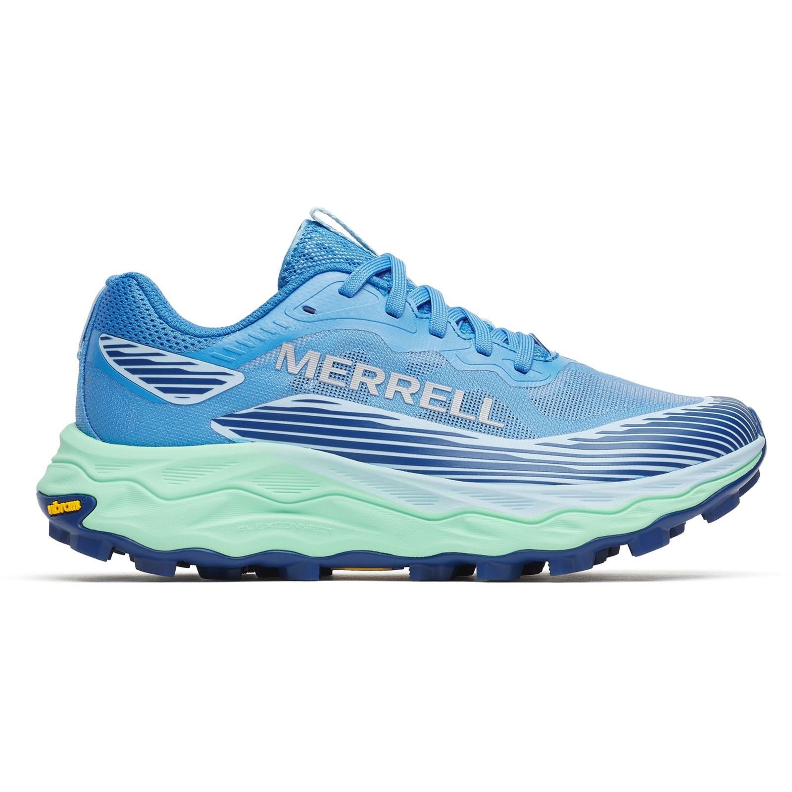 Merrell Agility Peak 6 Runner Polyurethan Damen Admiral Trail Laufschuhe