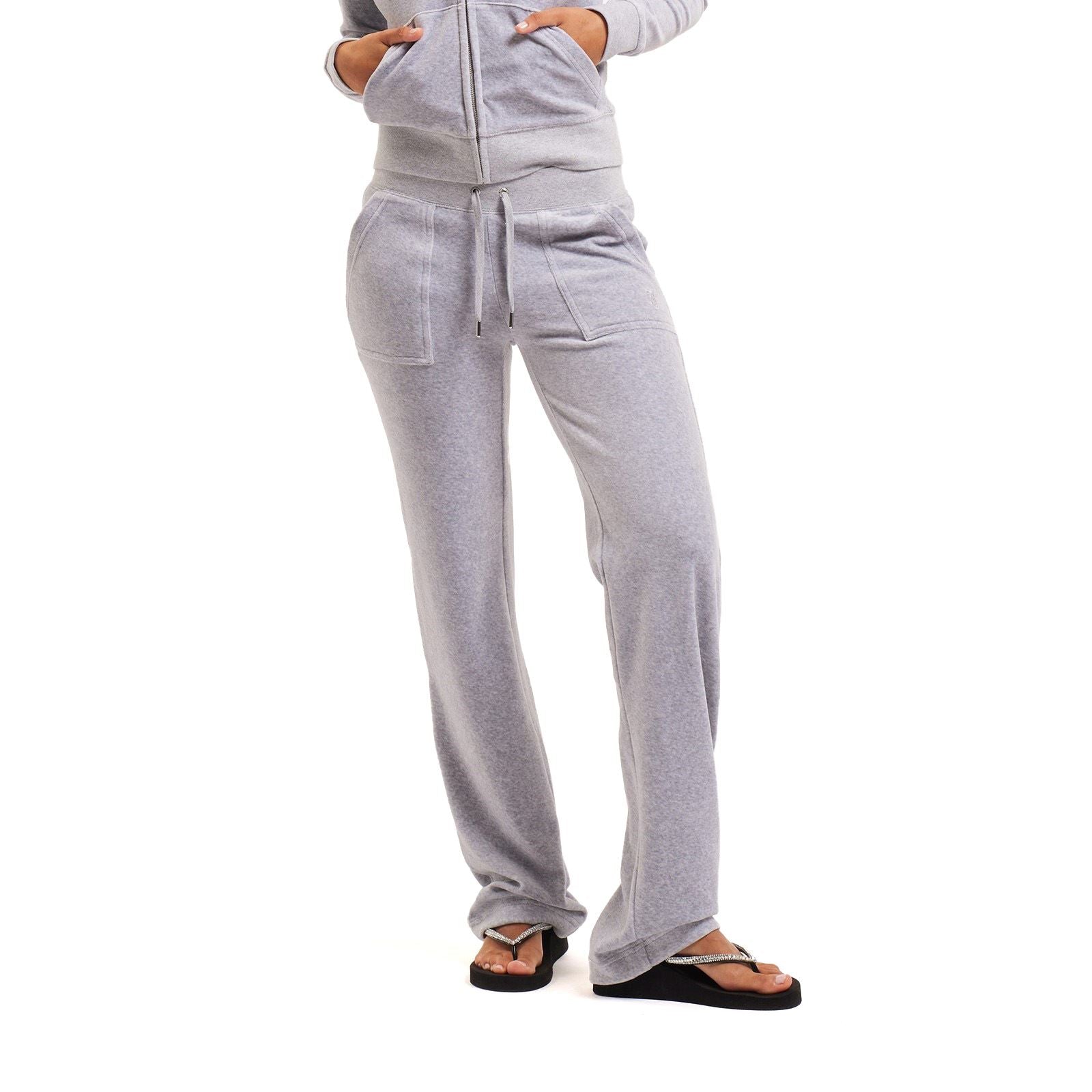 Juicy Couture Del Ray Pant Polyester Damen Silber Jogginghosen