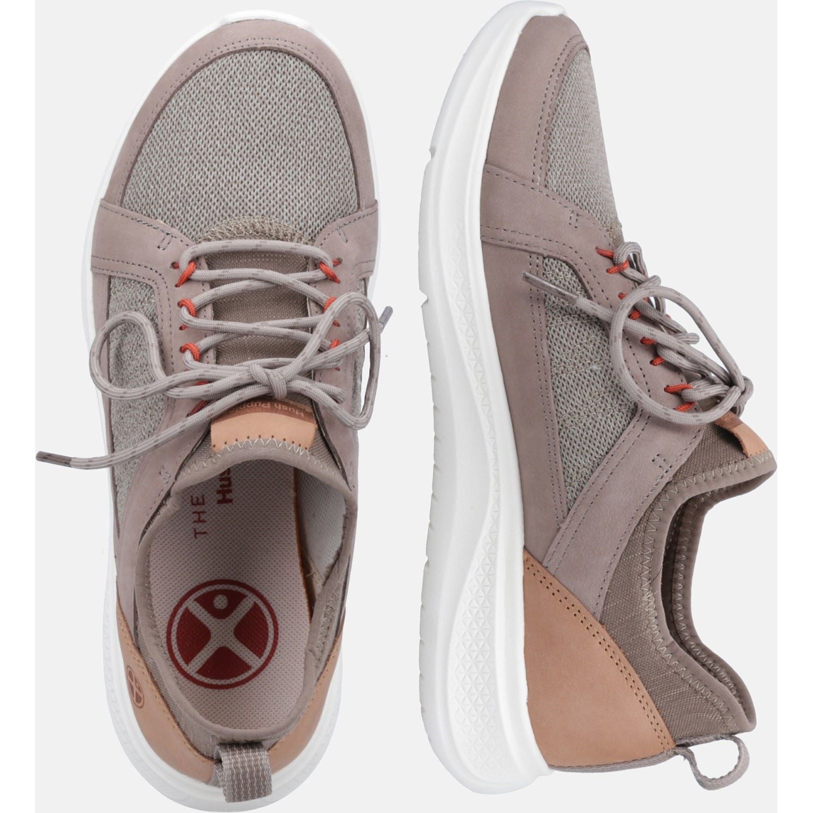 Hush Puppies Elevate Stoff Herrenschuhe In Grau