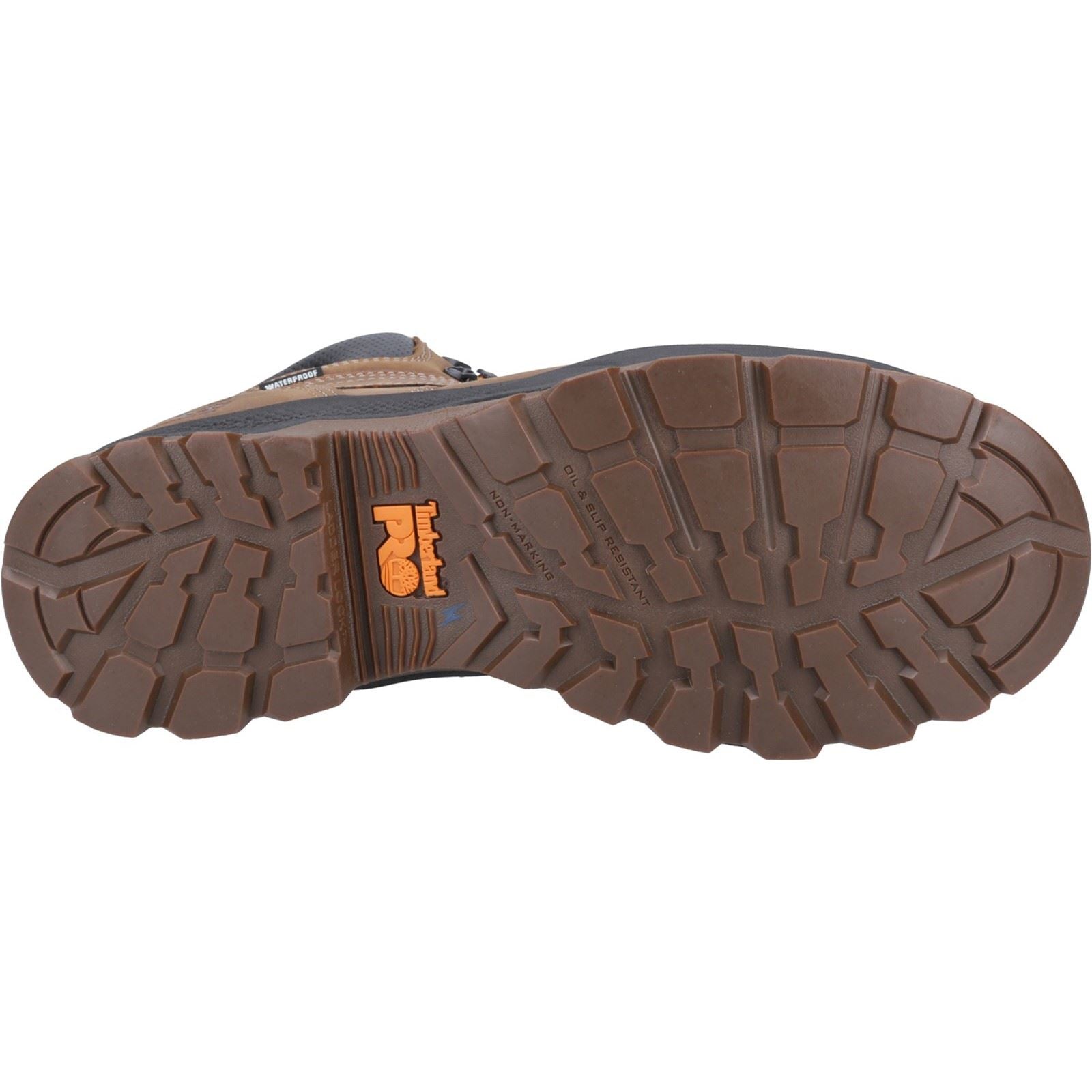 Timberland Pro Titan Sechs Zoll Leder Braune Sicherheitsschuhe