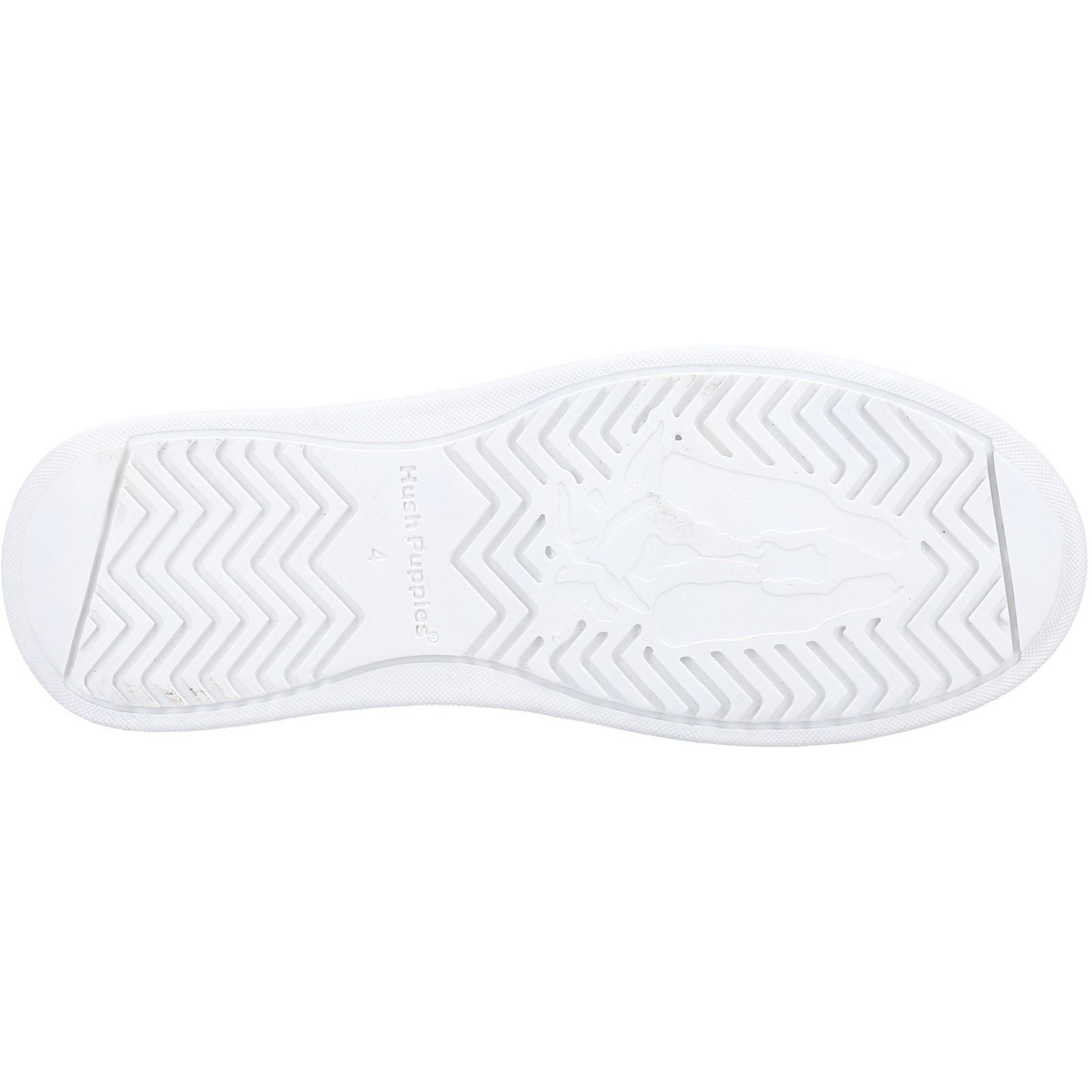 Hush Puppies Corinne Leder Damensneaker Mit Leopardenmuster