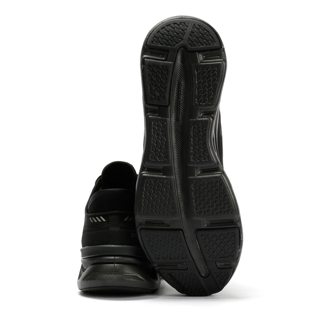 Skechers Slip-Ins Glide Step Altus Mesh Damen Schwarze Turnschuhe