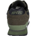 Hi-Tec Silver Shadow PU Wildleder/Polyester Herren Dunkelolive Schnürschuhe