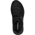 Skechers Dynamatic Damen Schwarze Textilsneaker