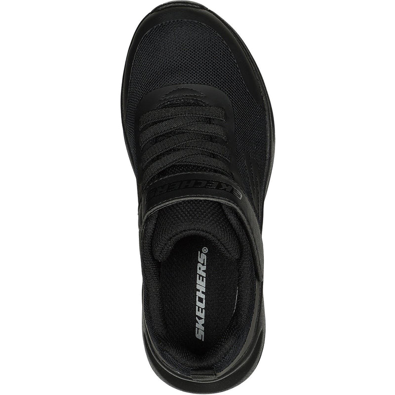 Skechers Dynamatic Damen Schwarze Textilsneaker