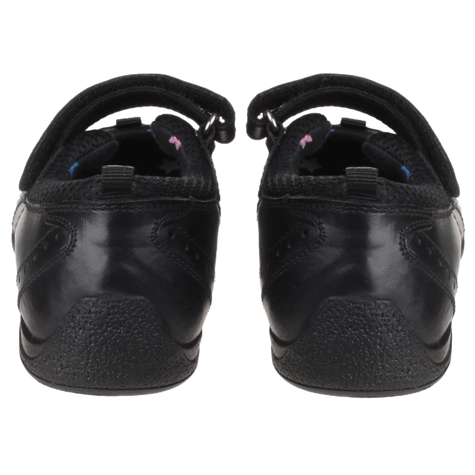 Hush Puppies Cindy Senior Mädchenschuhe Aus Schwarzem Leder