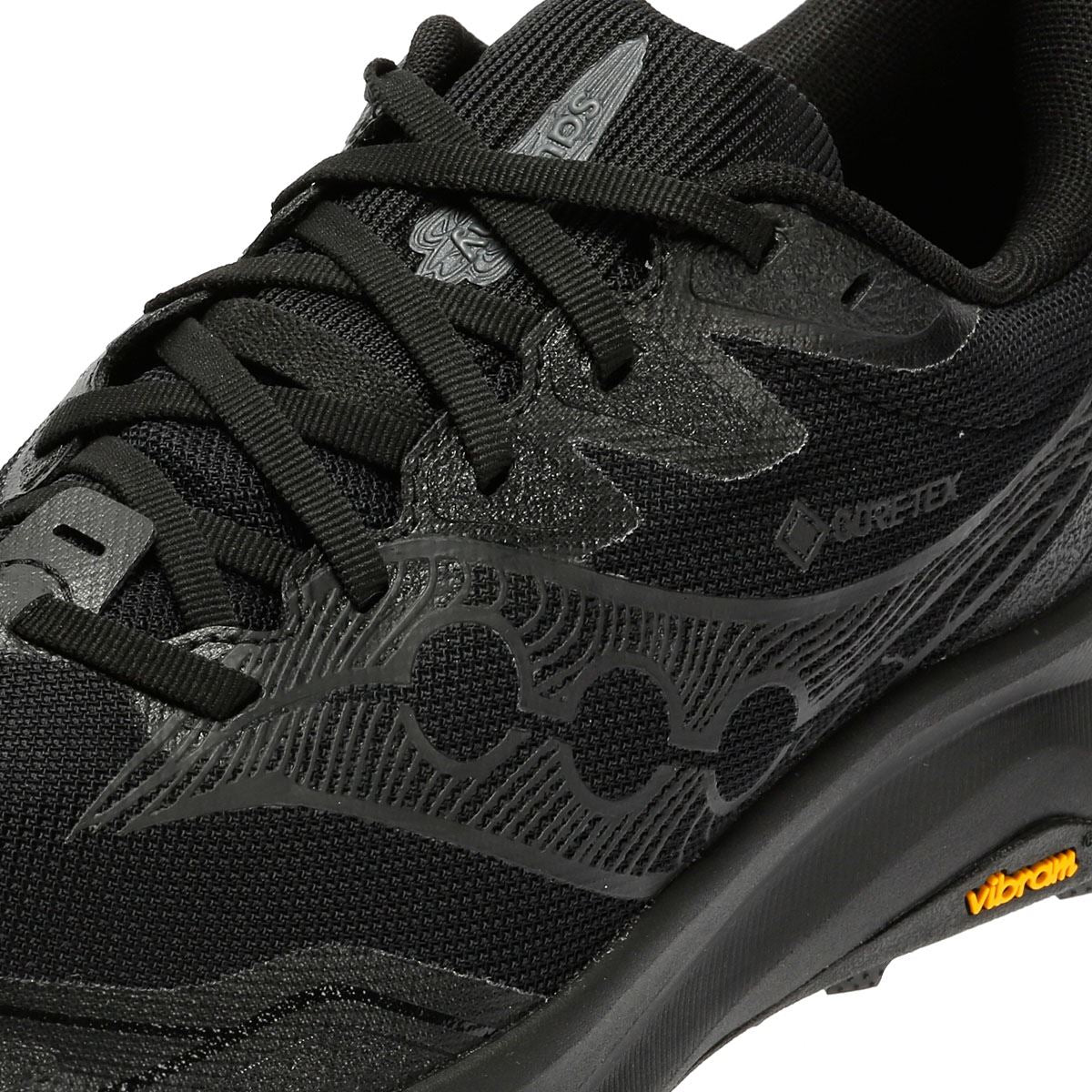 Saucony Peregrine 16 GTX Männer Schwarze Sneakers