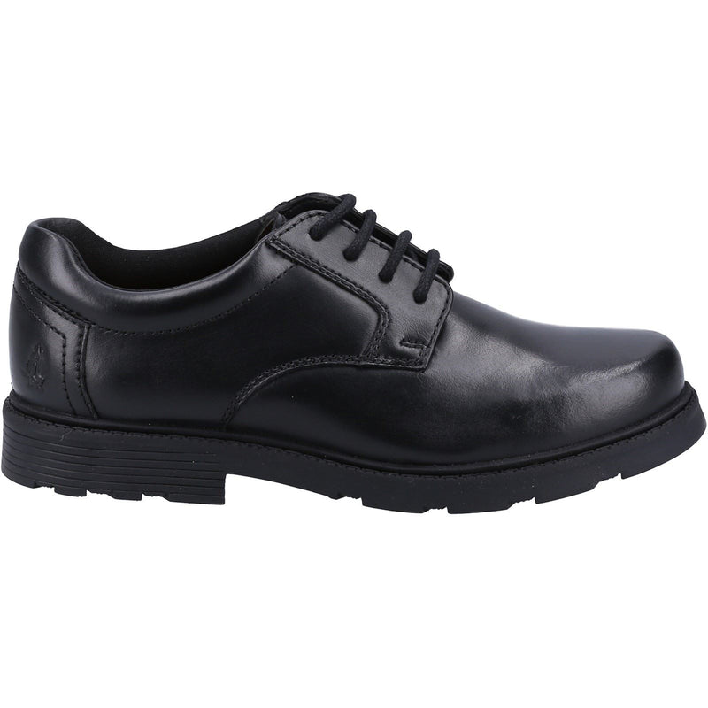 Hush Puppies Oliver SNR Lederschuhe Für Jungen In Schwarz