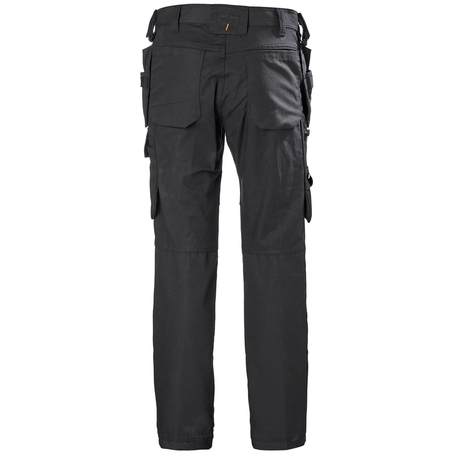 Helly Hansen Workwear Oxford Construction Baumwoll Arbeitshose Für Männer In Schwarz