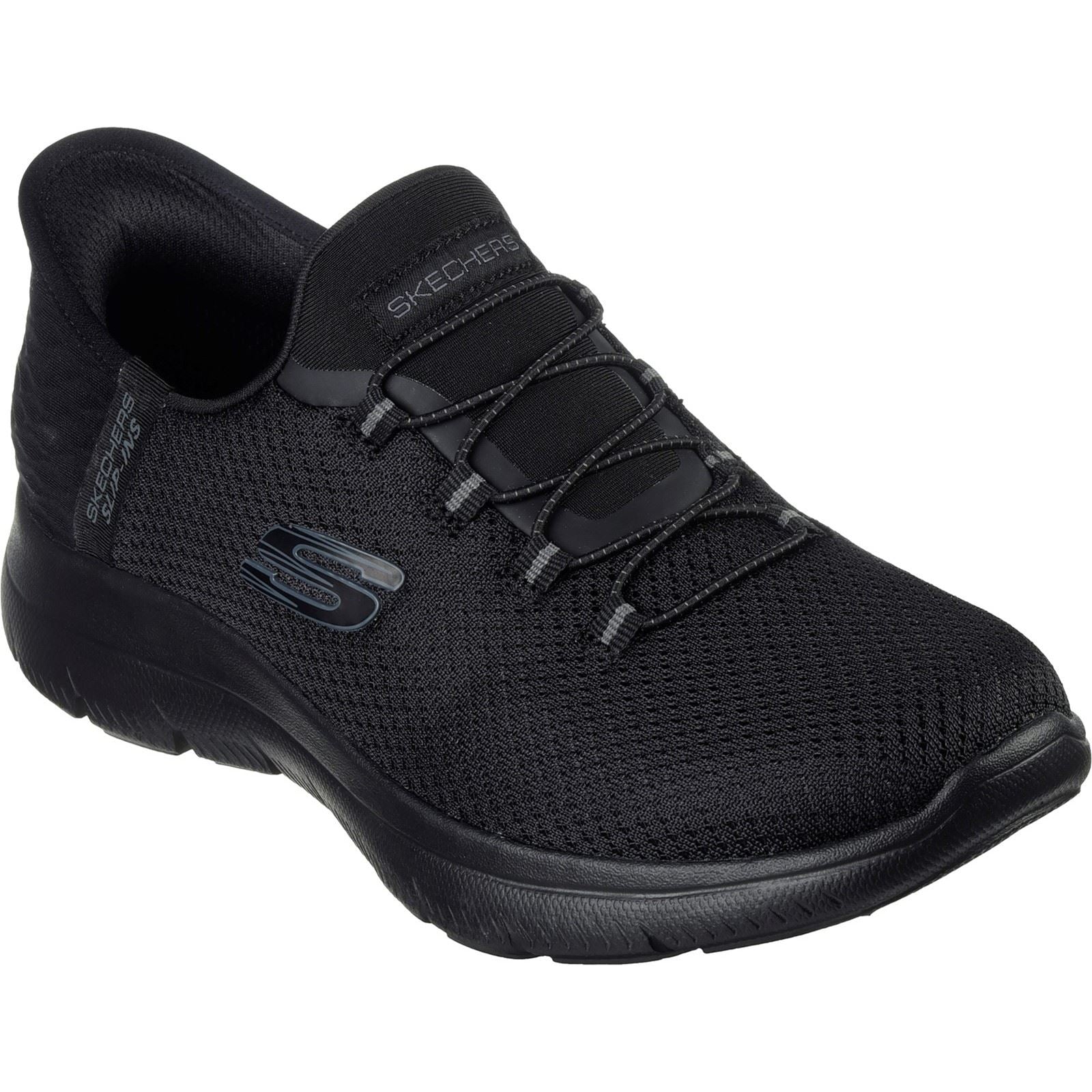 Skechers Summits Diamond Dream Textile Damen Sneaker In Schwarz