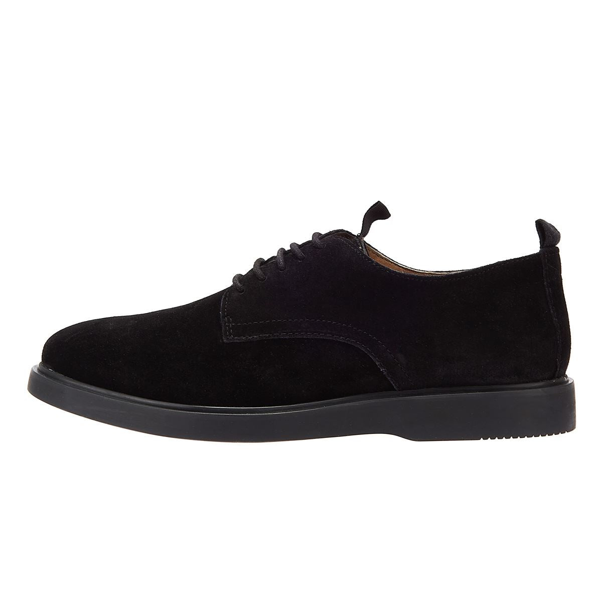 Hudson Barnstaple Wildleder Herren-Schnürschuhe In Schwarz