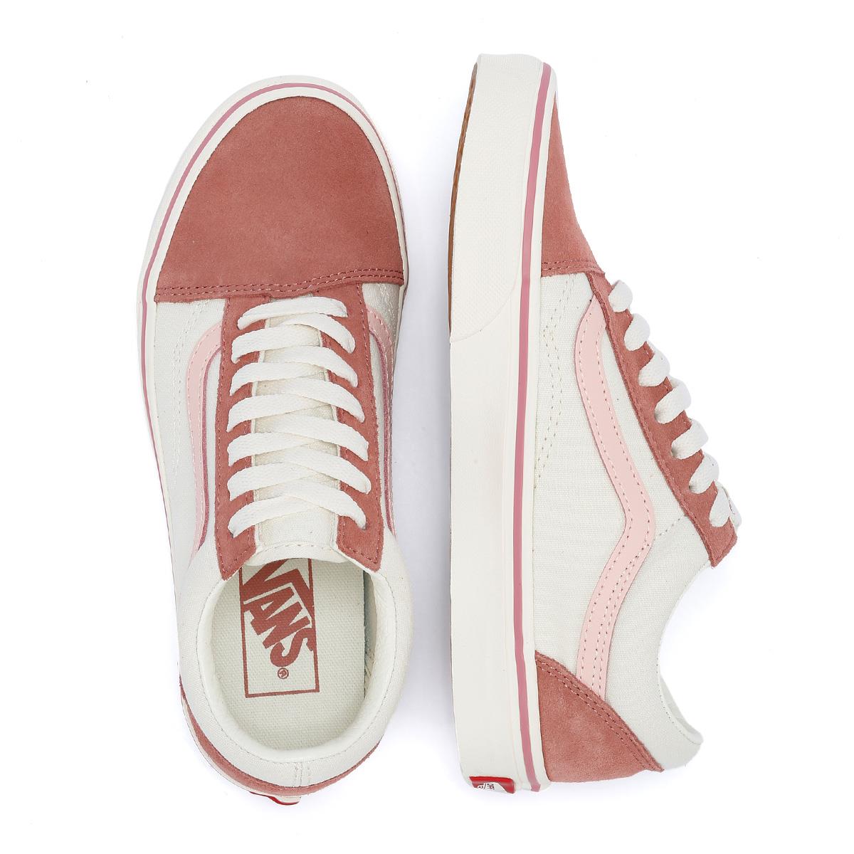 Vans Old Skool Rosa Wildledersneakers