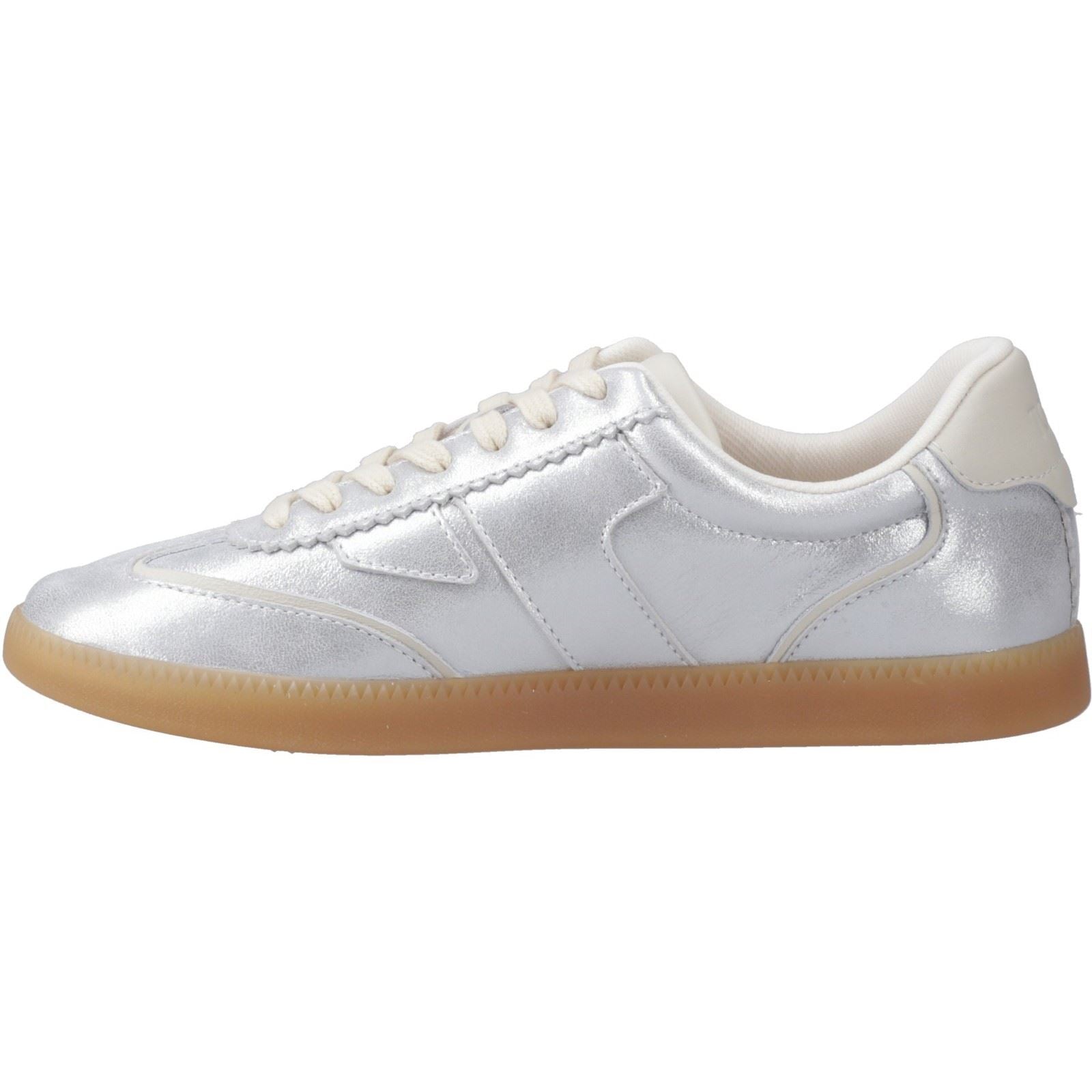 TOMS Collins Damen Sneakers Aus Silberleder