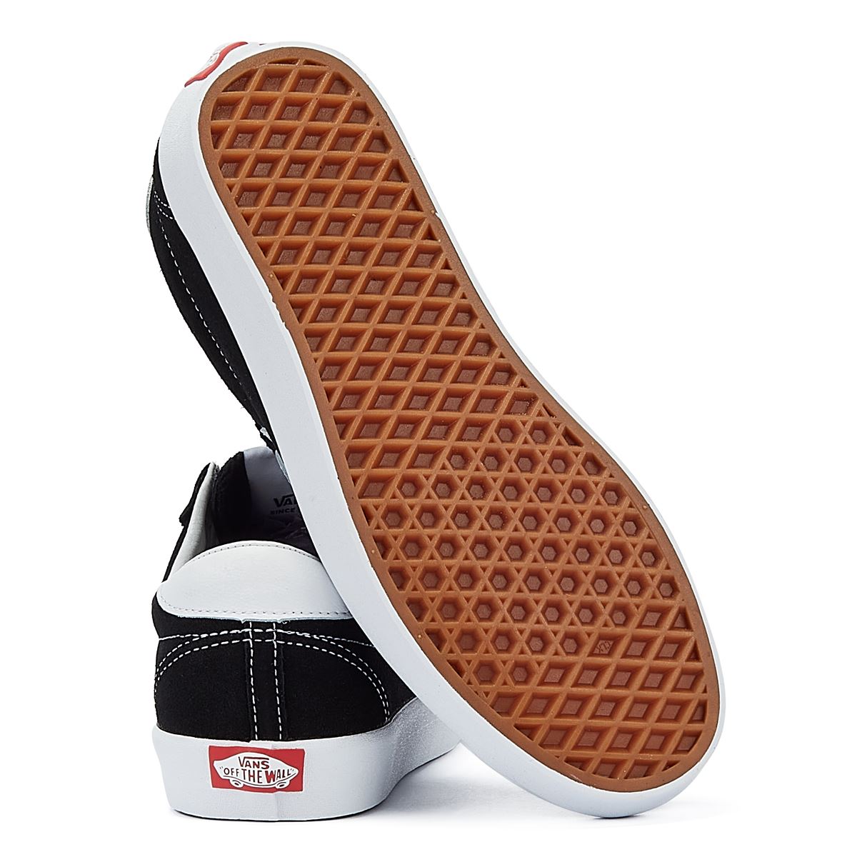 Vans Sportliche Niedrige Schwarz/Weiß Turnschuhe