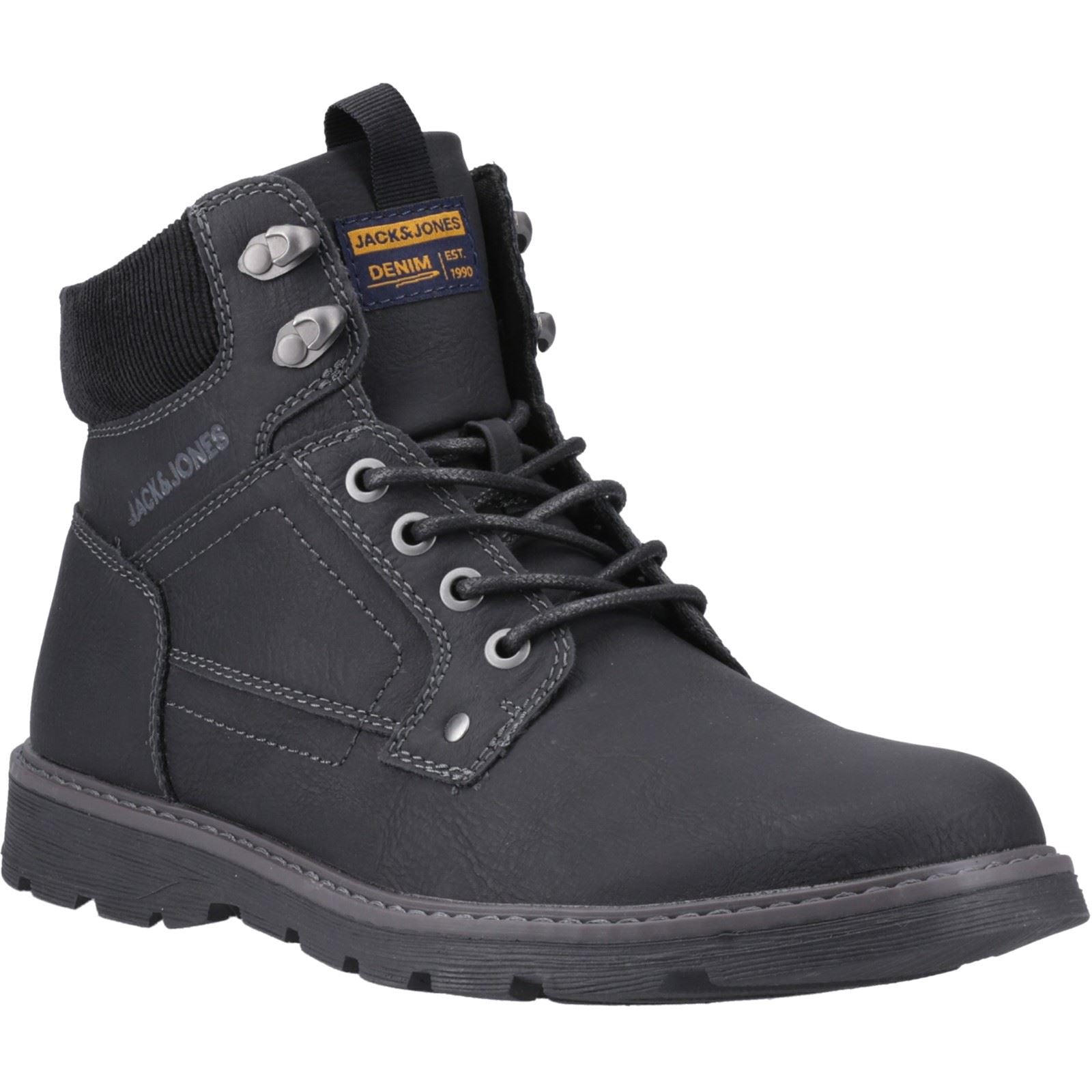 Jack & Jones Stratford Polyurethan Herren Anthrazit Stiefel