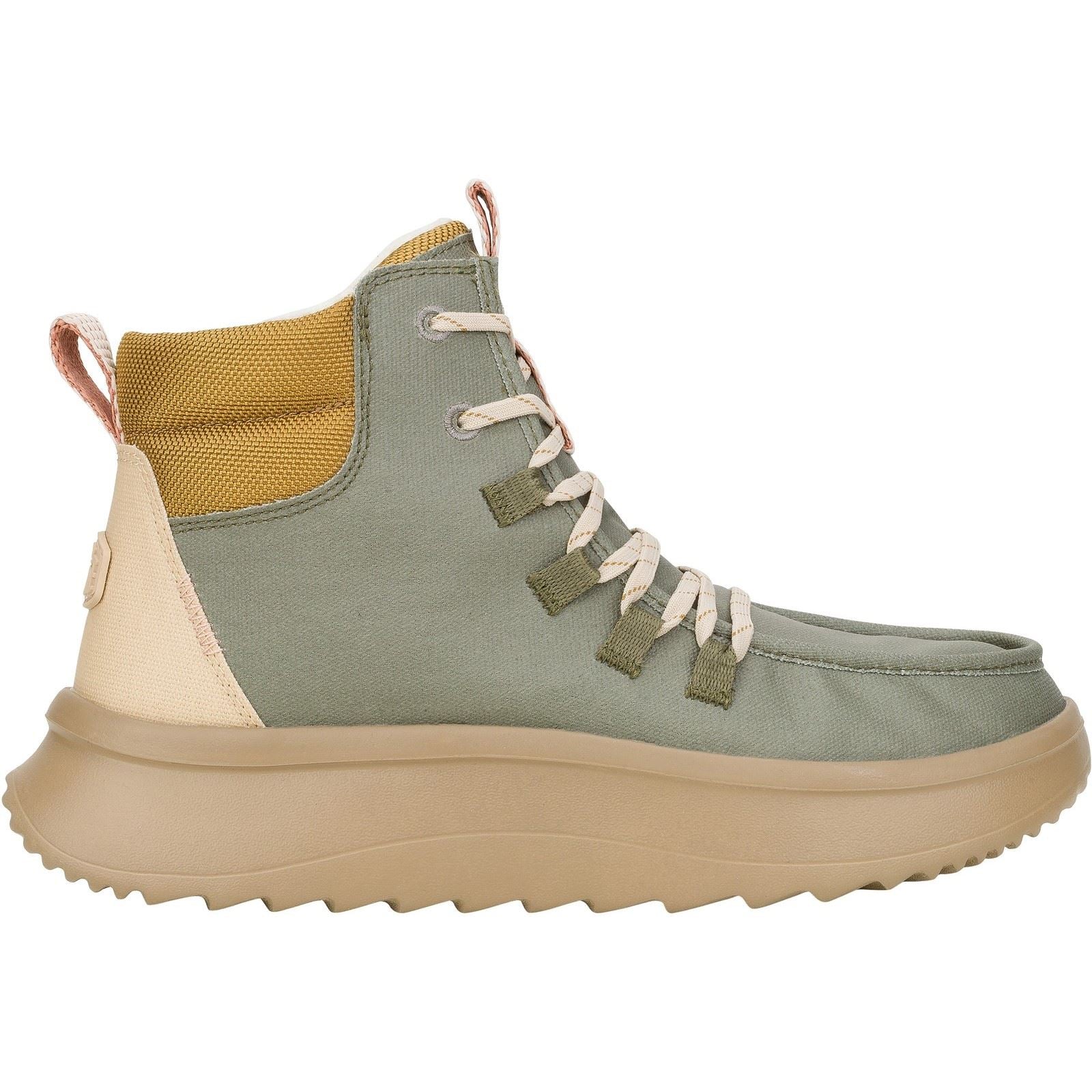 HEYDUDE Wendy Peak Apres Damen Olivenstiefel