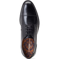 Base London Magnus Leder Herrenschuhe In Schwarz Oxford Stil