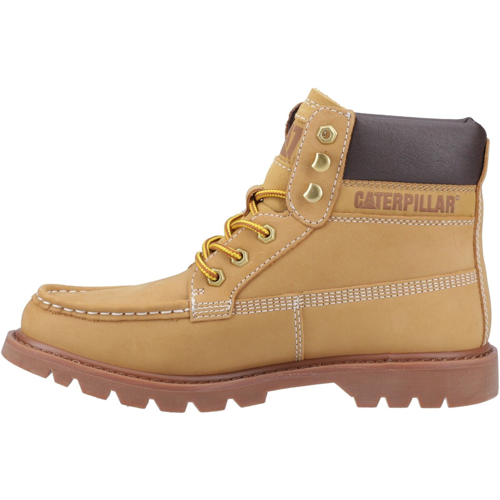 Caterpillar Colorado Moc Toe Leder Herren Honey Reset Ankle Boots