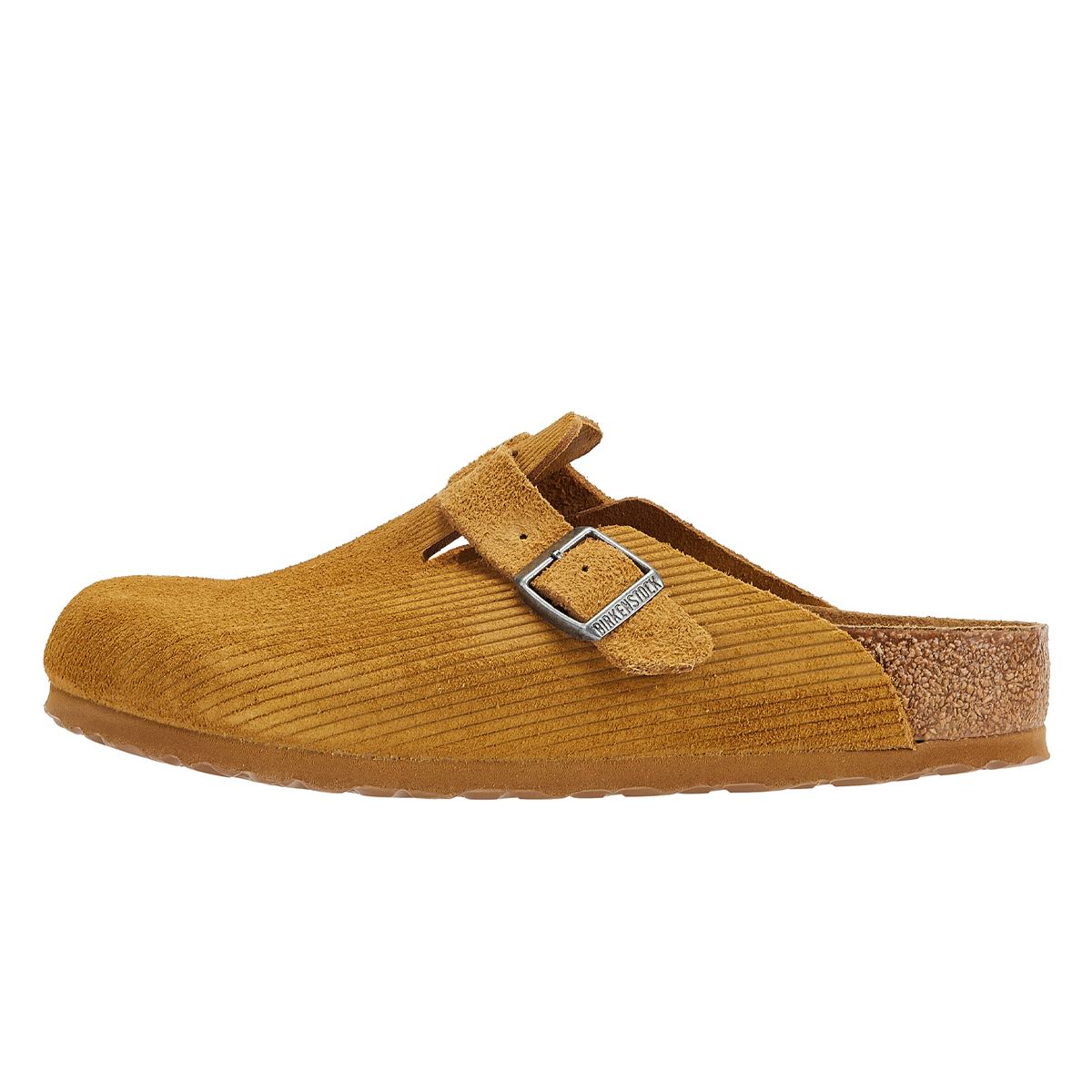 Birkenstock Boston Kord Cord Braun Clogs
