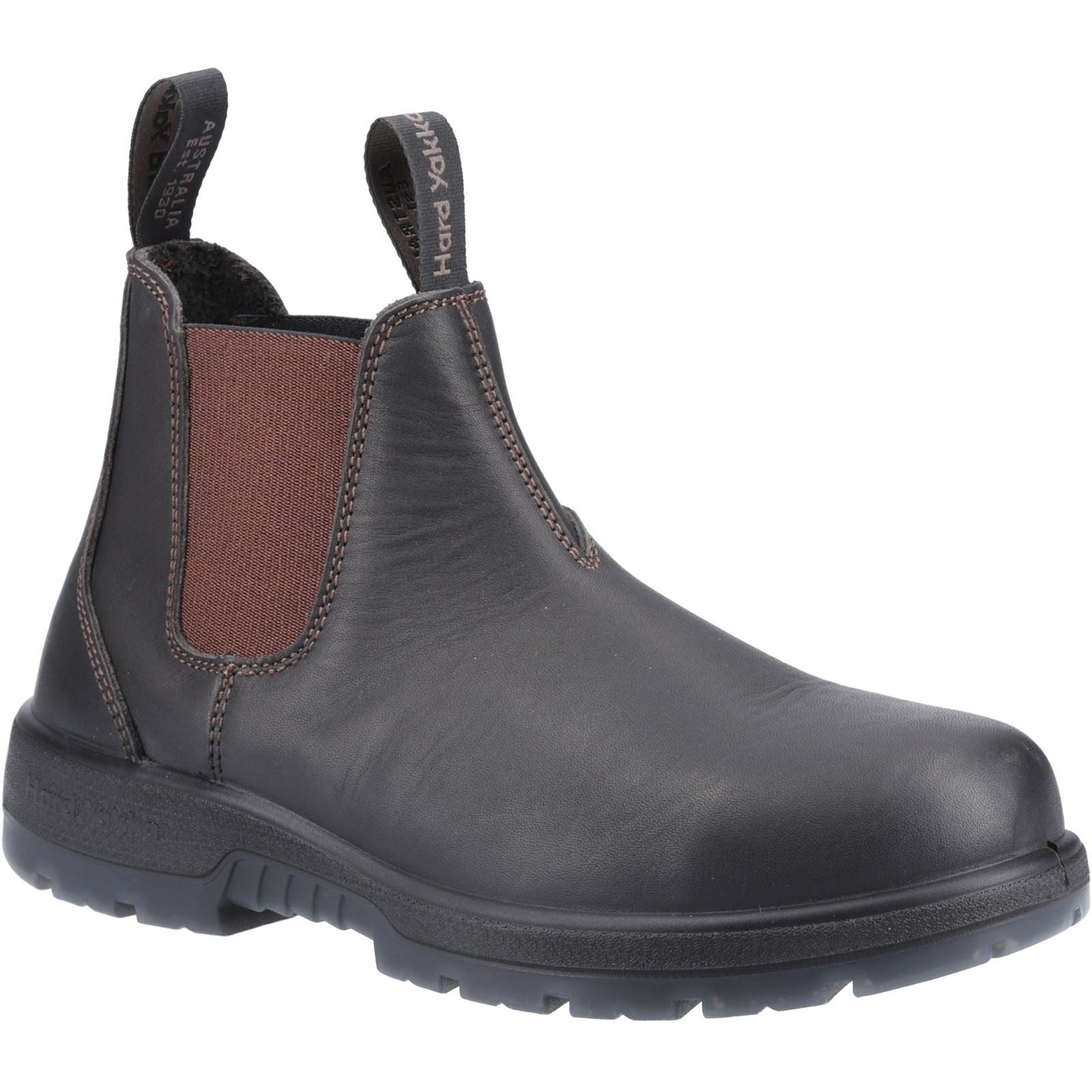 Hard Yakka Brumby Leder Herren Braune Stiefel