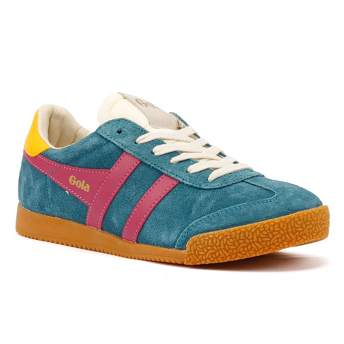 Gola Elan Wildleder Damensneaker In Blau