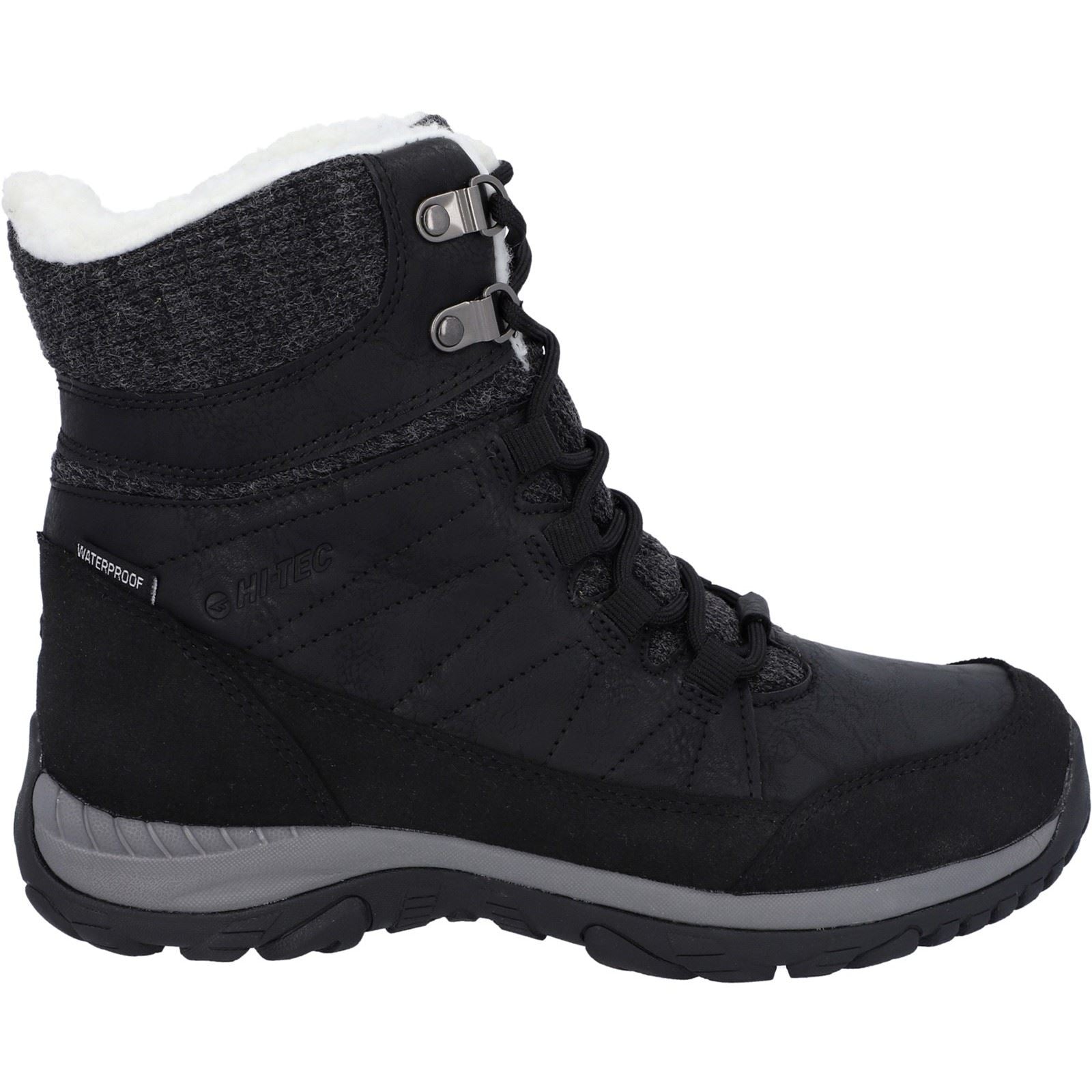 Hi-Tec Riva Mid Damen Wanderschuhe in Schwarz