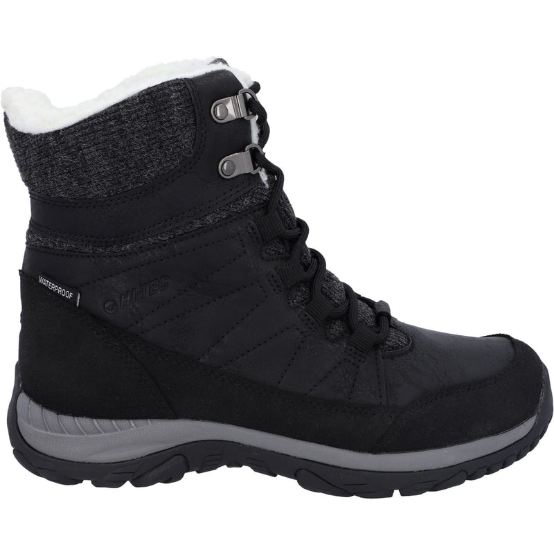 Hi-Tec Riva Mid Damen Wanderschuhe in Schwarz
