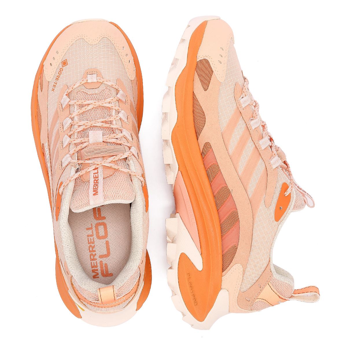 Merrell Moab Speed 2 Gore-Tex Damen Pfirsichfarbene Sneakers