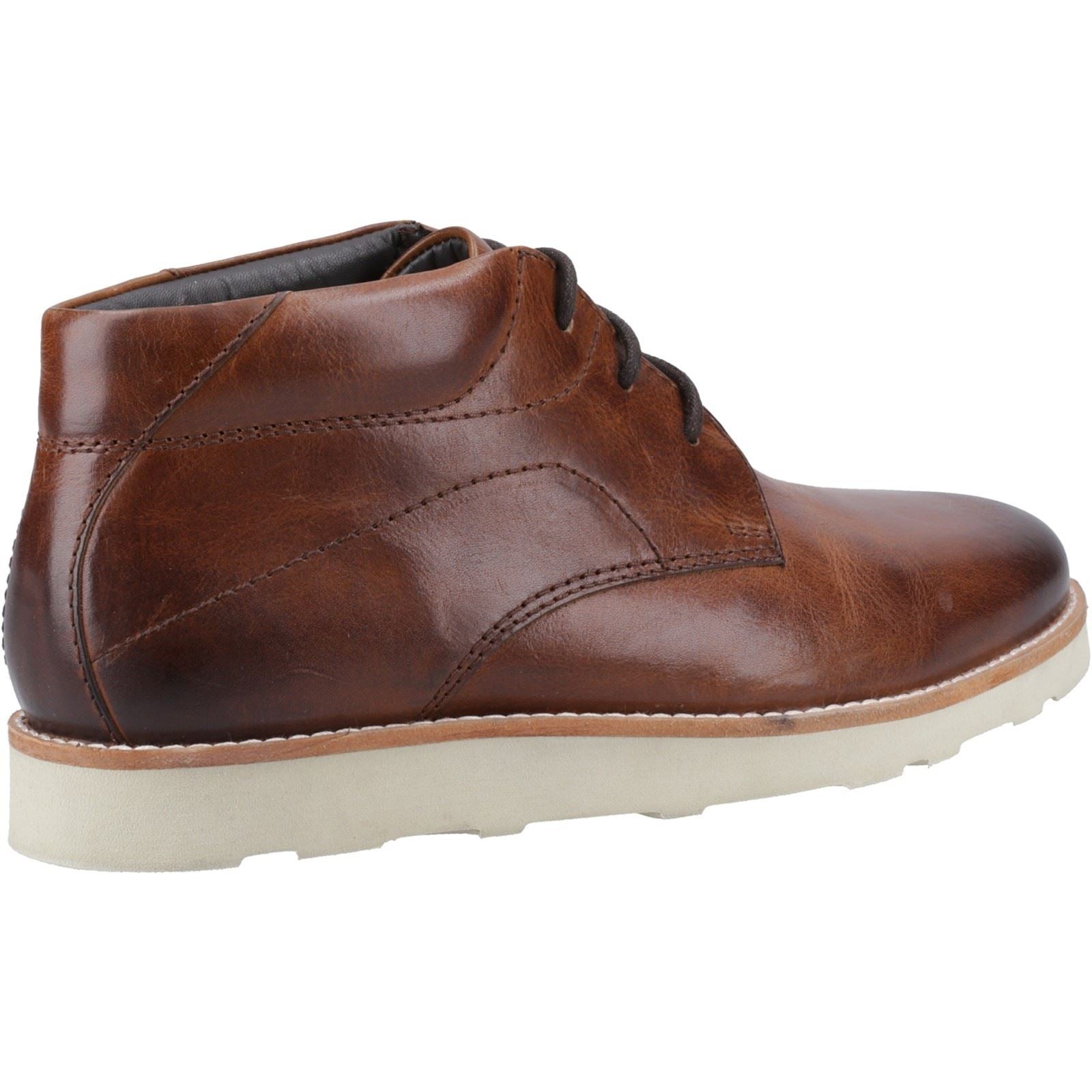 Hush Puppies Kennedy Leder Herren Tan Stiefel