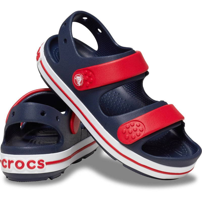 Crocs Crocband Play Thermoplastische Navy/Varsity Red Sandalen