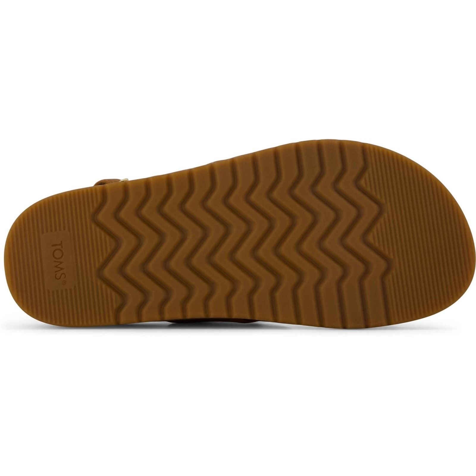 TOMS Marin Sandal Polyurethan Damen Braun Zucker Sandalen