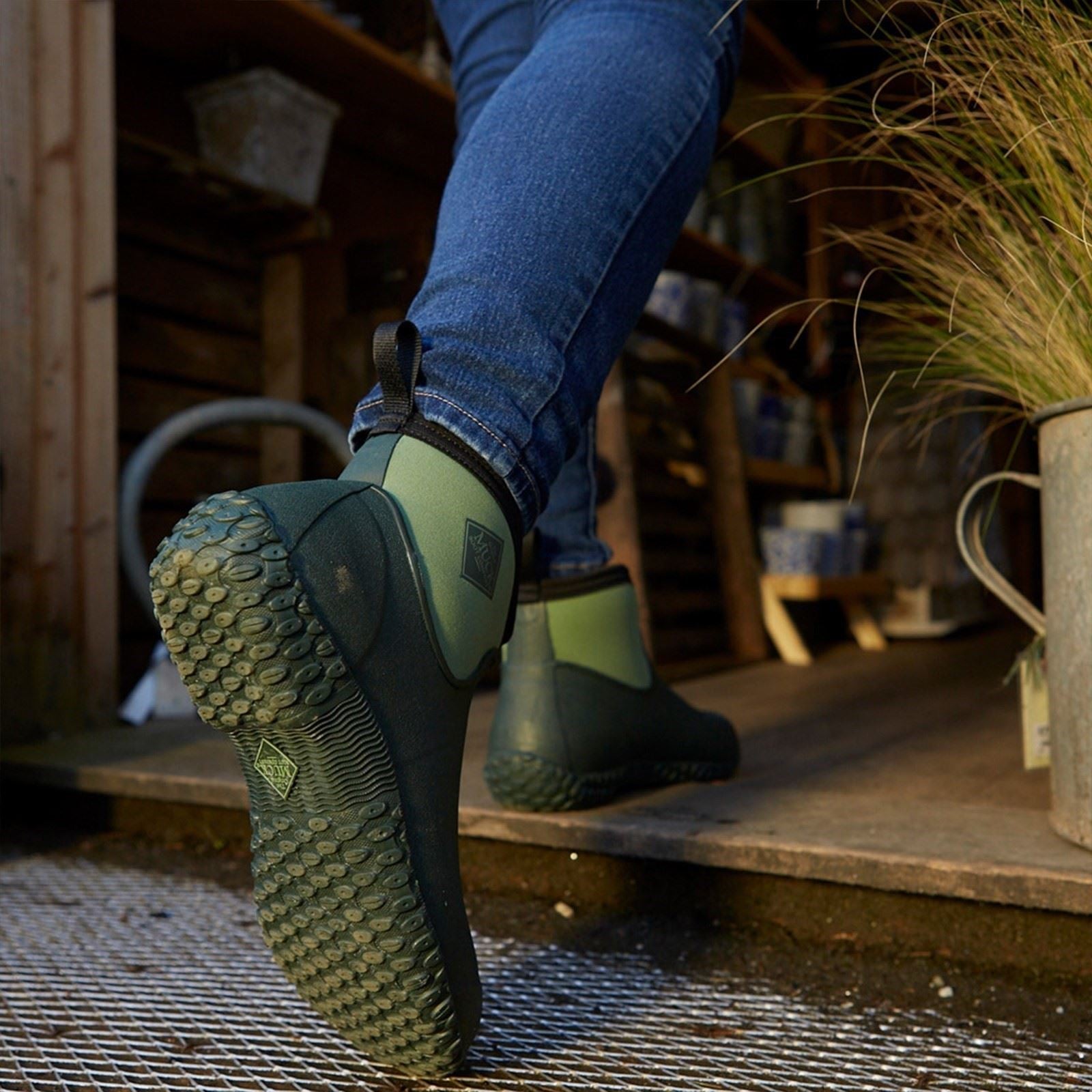 Muck Boots Muckster II Ankle Gummistiefel In Grün