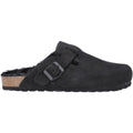 Hush Puppies Jade Leder Damen Schwarze Farbe Hausschuhe