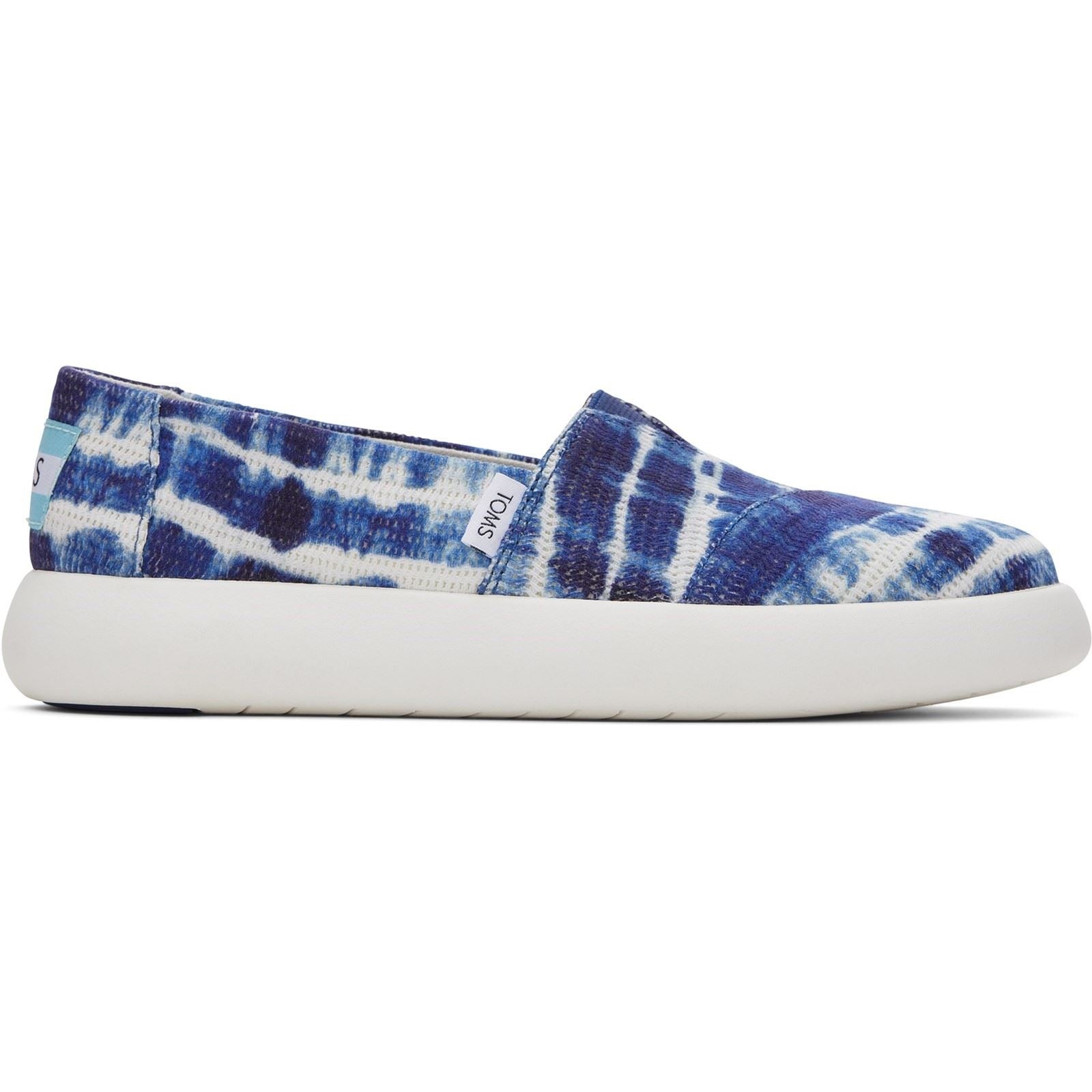 TOMS Alpargata Mallow Hundert Prozent Baumwolle Damen Marineblau Espadrilles