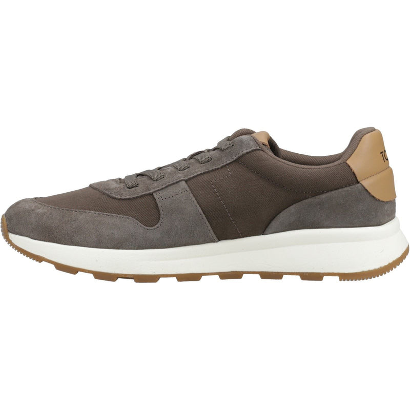TOMS TRVL Lite Retro Leder Herren Oliv Sneaker