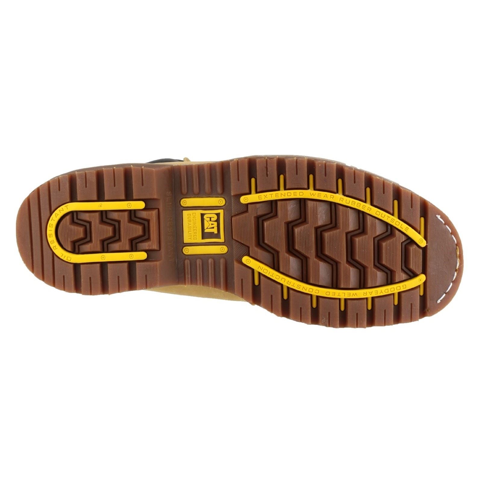 Caterpillar Holton  S3 Leder Honey Sicherheitsschuhe