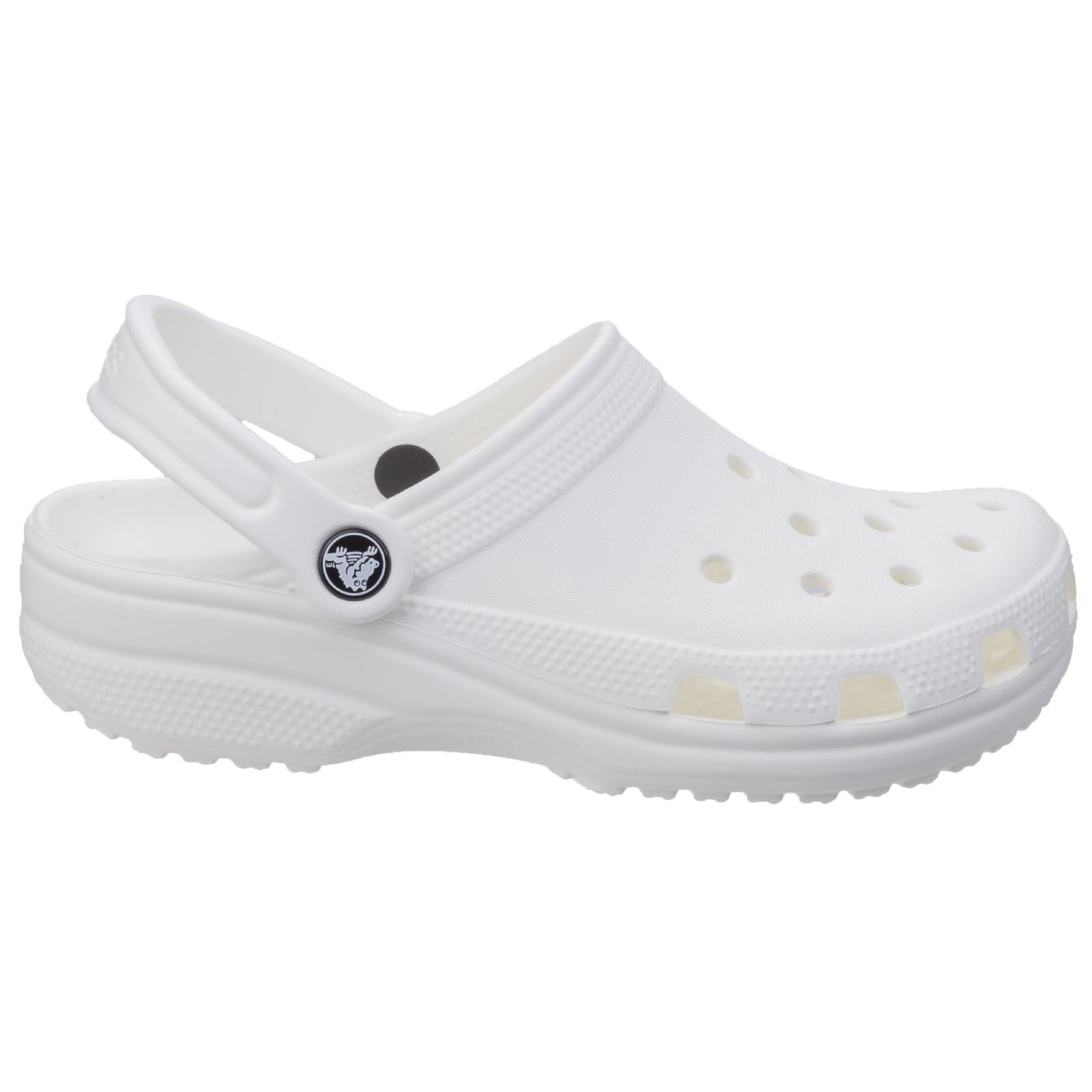 Crocs Classic Croslite Gummischuhe In Weiß