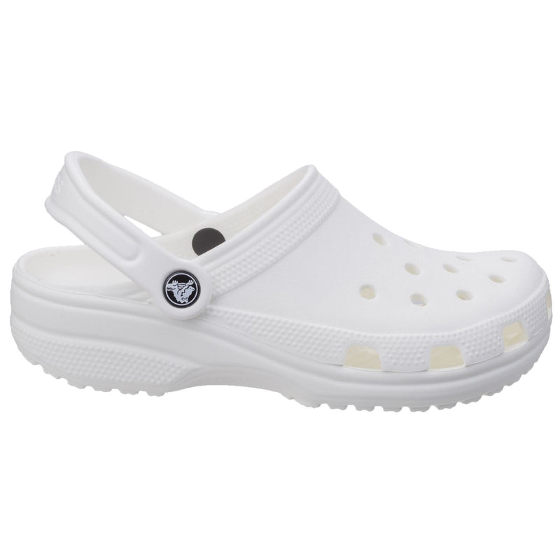 Crocs Classic Croslite Gummischuhe In Weiß